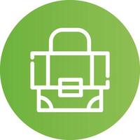 Briefcase Creative Icon Design vector