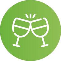 diseño de icono creativo de vino vector