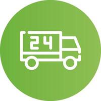 Truck Creative Icon Design vector