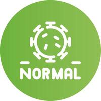 New Normal Creative Icon Design vector