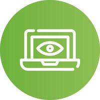 Eye Creative Icon Design vector