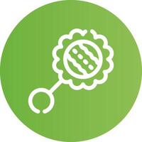 Rattle Creative Icon Design vector