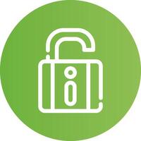 Unlock Creative Icon Design vector