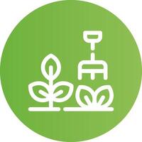 diseño de icono creativo de planta vector