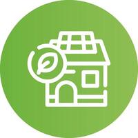 Eco Home Creative Icon Design vector