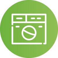 Laundry Creative Icon Design vector