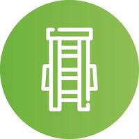 Ladder Creative Icon Design vector