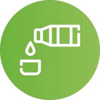Milk Creative Icon Design vector