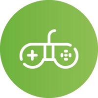 gamepad creativo icono diseño vector