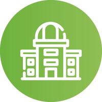 City Hall Creative Icon Design vector