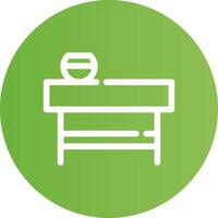 Tea Table Creative Icon Design vector