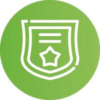 Badge Creative Icon Design vector