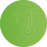 Line Circle Light green Gradient vector