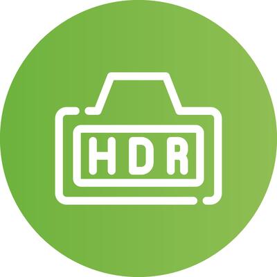 Hdr Creative Icon Design