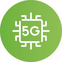 5G Creative Icon Design vector