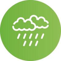 Rainy Day Creative Icon Design vector