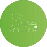 Smart Car Creative Icon Design vector