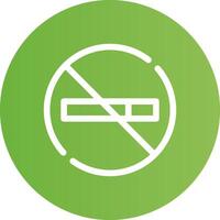 No Smoke Creative Icon Design vector