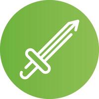 Game Sword Creative Icon Design vector