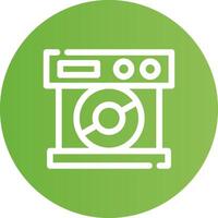 Cd Drive Creative Icon Design vector