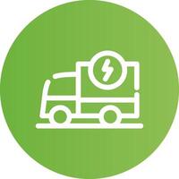 Van Service Creative Icon Design vector