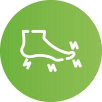 Foot Creative Icon Design vector