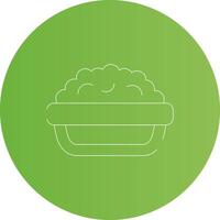 Mac N Cheese Creative Icon Design vector