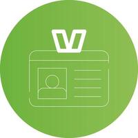 License Creative Icon Design vector