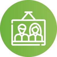 Frame Creative Icon Design vector