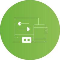 Digital Platform Creative Icon Design vector