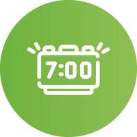 Alarm Creative Icon Design vector