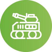 Tank Creative Icon Design vector