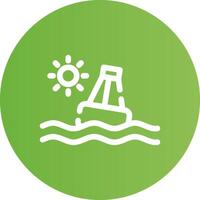 Buoy Creative Icon Design vector