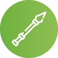 Line Circle Light green Gradient vector
