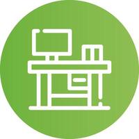 Desk Creative Icon Design vector