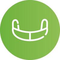 Gum Shield Creative Icon Design vector