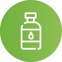 Water Bottle Creative Icon Design vector