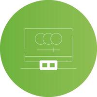 Digital Animation Creative Icon Design vector