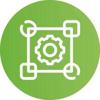 Pattern System Creative Icon Design vector