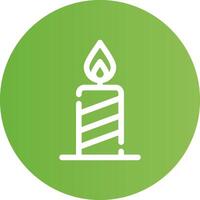 Candle Creative Icon Design vector