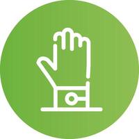 Glove Creative Icon Design vector