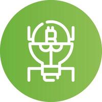Cryptocurrency Creative Icon Design vector