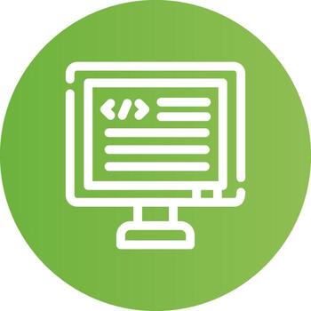 diseño de icono creativo de código vector