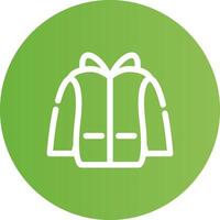 Jacket Creative Icon Design vector