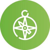 Compass Creative Icon Design vector