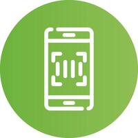 Barcode Creative Icon Design vector