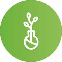 diseño de icono creativo de planta vector