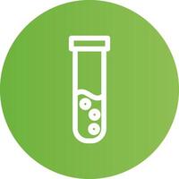 Test Tube Creative Icon Design vector