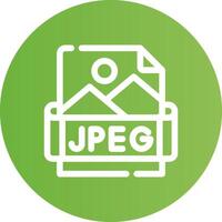 Jpeg Creative Icon Design vector