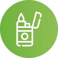 Lighter Creative Icon Design vector